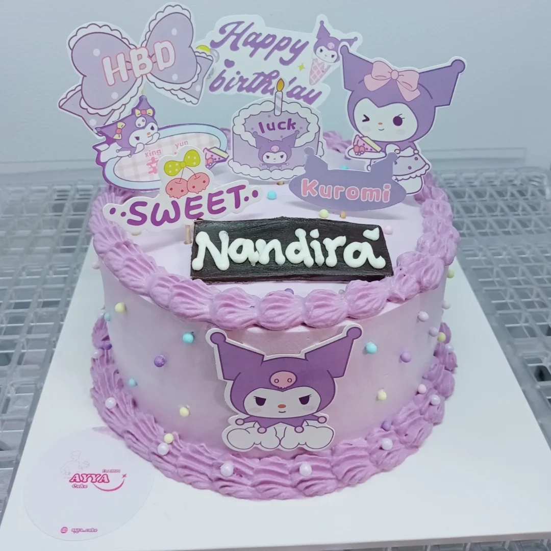 Kuromi character cake